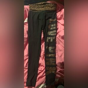 Victoria’s Secret Pink fold over leggings